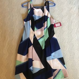 NWT Vince Camuto Color Block Dress